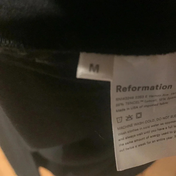 REFORMATION Rylan maxi skirt with slit - Picture 5 of 7